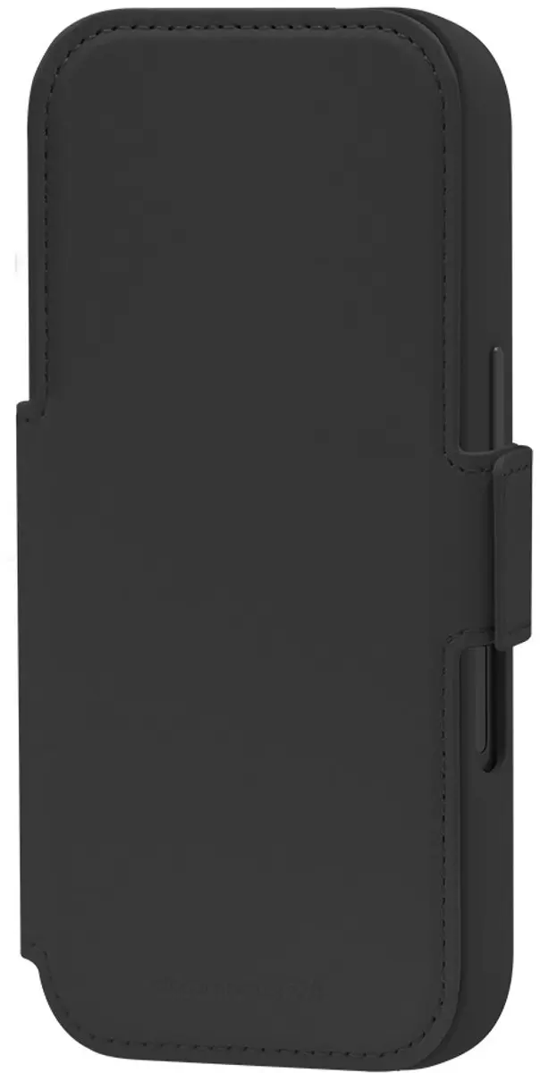 dbramante1928 Bookcase Hoesje iPhone 17 Pro - Zwart - Kunstleer - 4 Pasjes