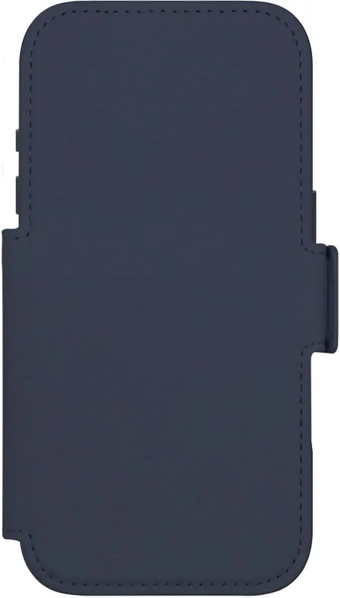 dbramante1928 Bookcase Hoesje iPhone 17 Pro - Donkerblauw Kunstleer - 4 Pasjes