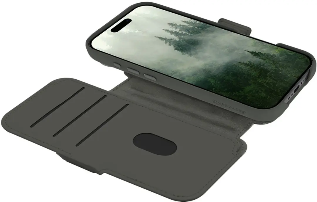 dbramante1928 iPhone 17 Air Bookcase Hoesje - Groen - 4 Pasjes - LM66ICGR6686