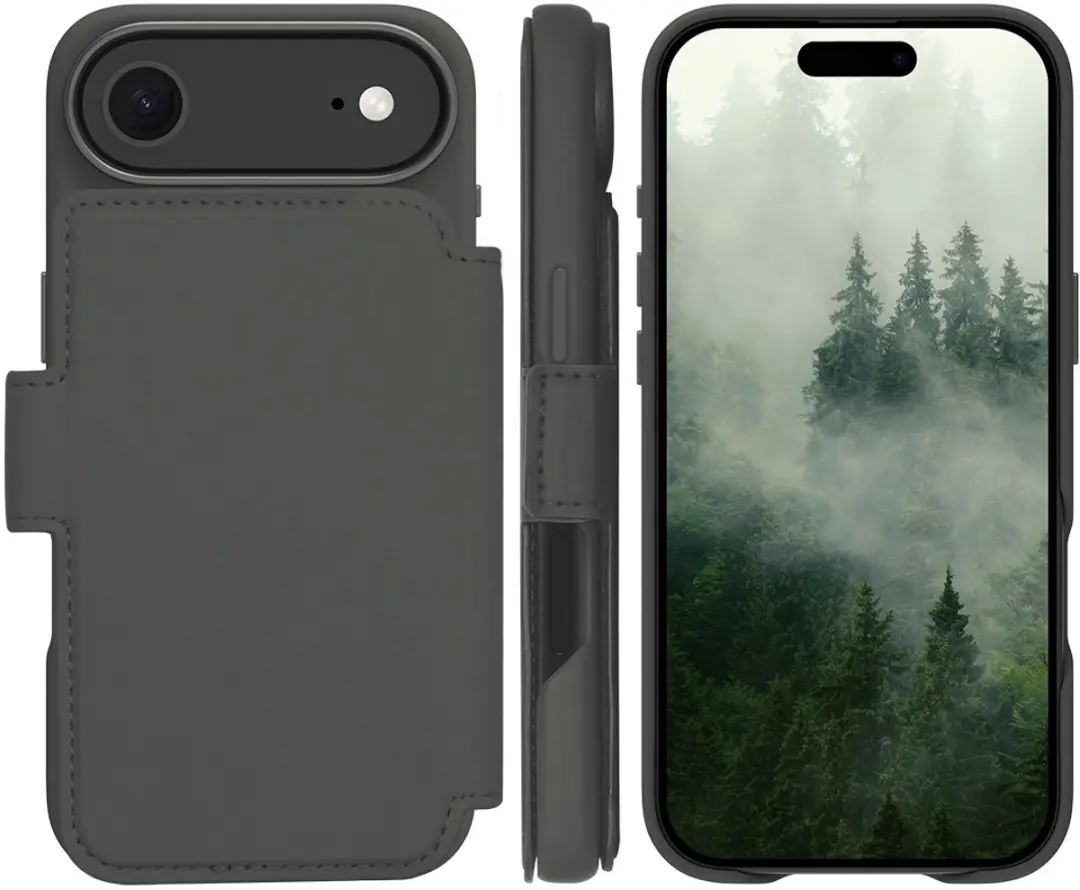 dbramante1928 iPhone 17 Air Bookcase Hoesje - Groen - 4 Pasjes - LM66ICGR6686
