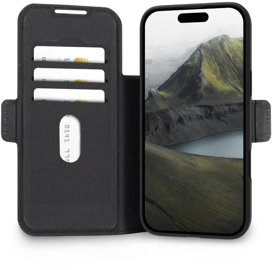 dbramante1928 Oslo Pro Bookcase OP69MSBL6810 - iPhone 17 Pro Max - 5 Stuks - Zwart