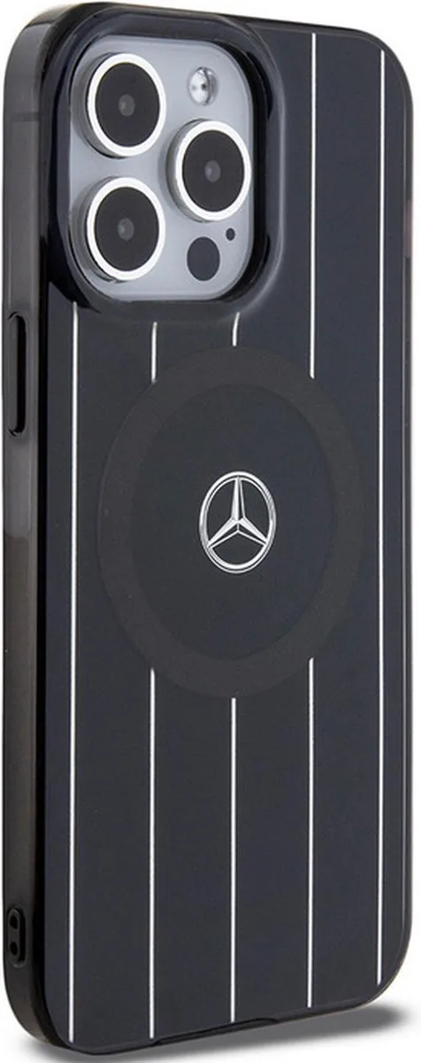 Mercedes-Benz iPhone 15 Pro Backcase - Effen Zwart