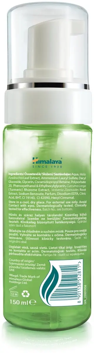Himalaya Herbals Gezichtsreiniger met Neem 150ml