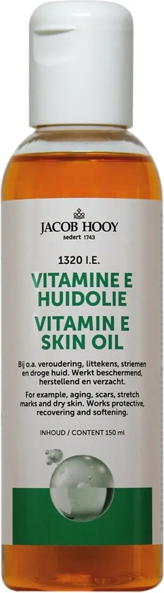 Jacob Hooy Vitamine E Olie 150ml