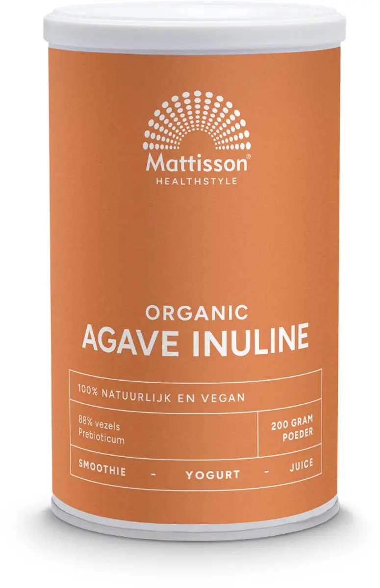 Mattisson Biologische Agave Inuline Prebiotica 200g