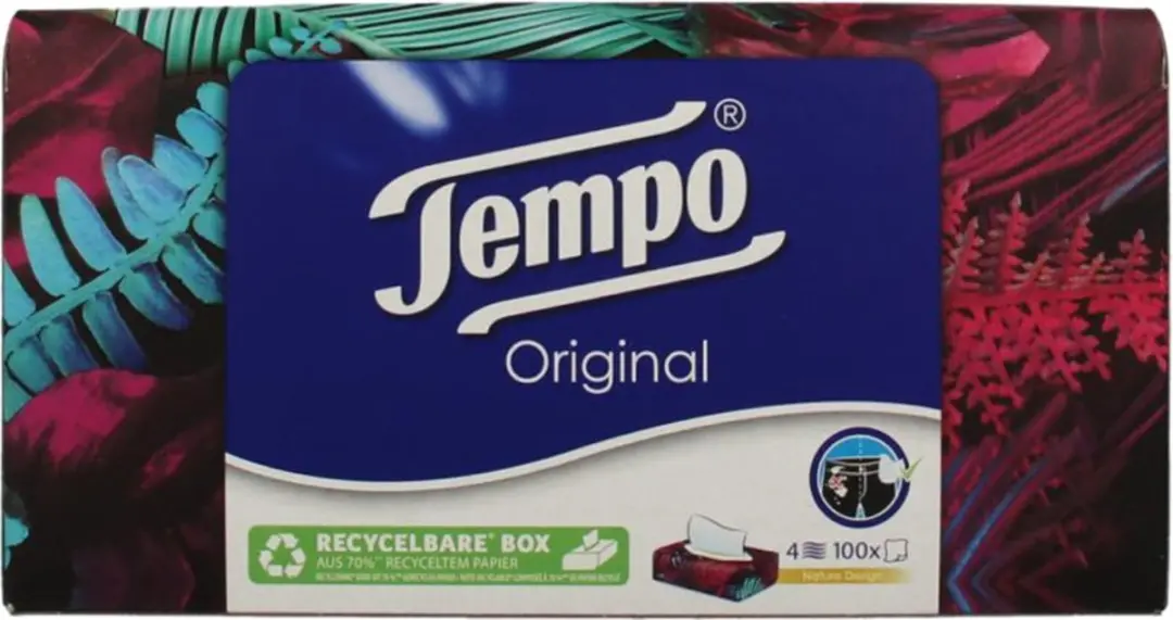 Tempo Original Box 4-laags 100 Stuks - afbeelding 5 van 6