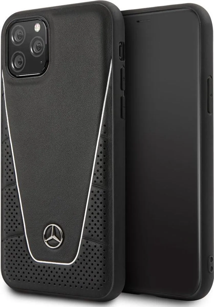 Mercedes-Benz iPhone 11 Pro Hoesje - Effen Zwart