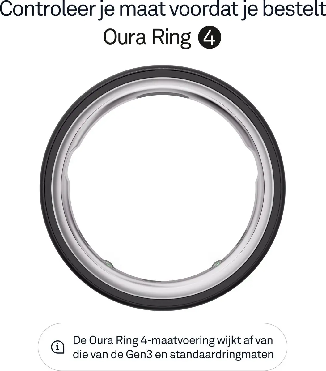 Oura Ring 4 Stealth - Maat 12 - afbeelding 3 van 6