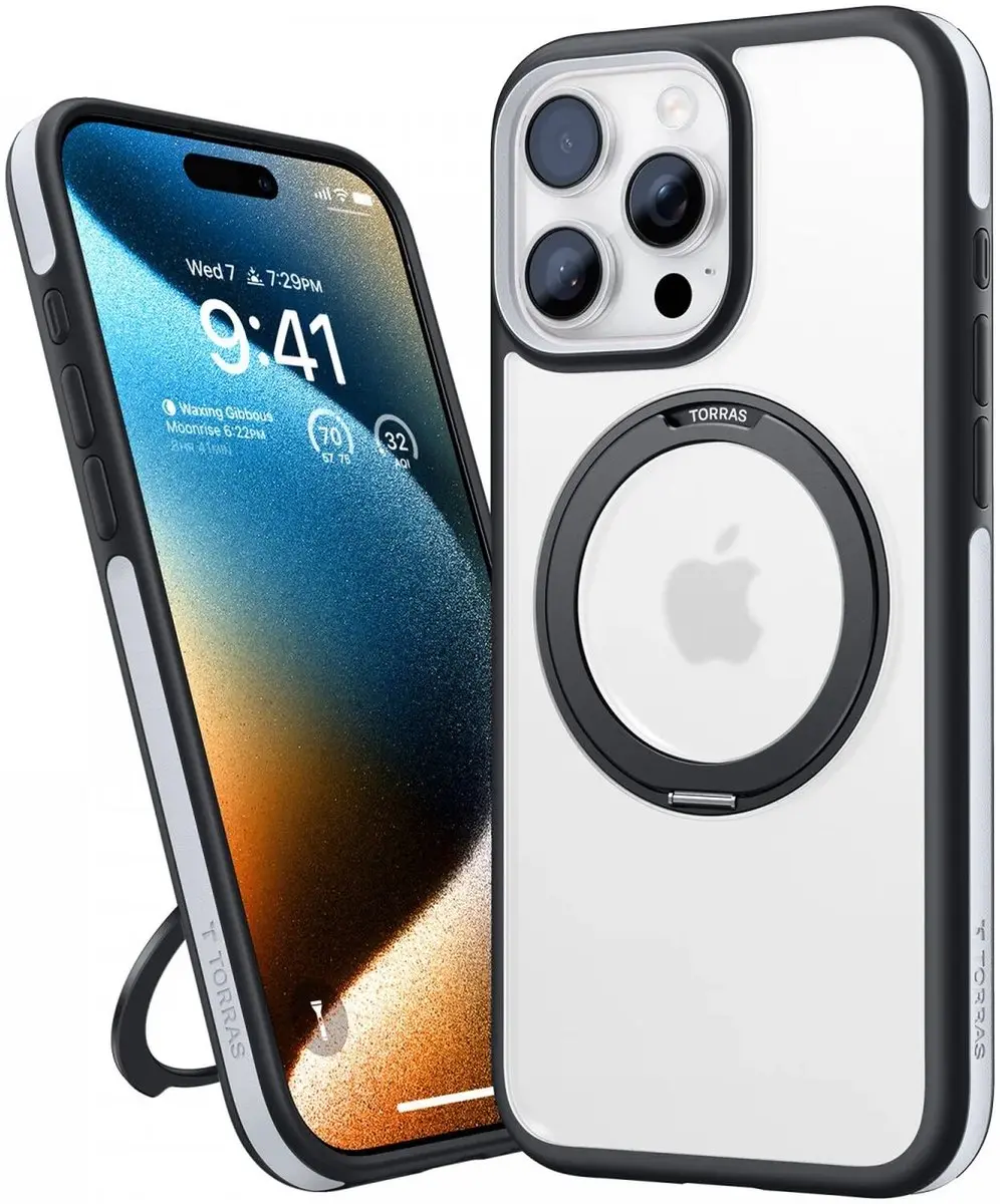 Torras UPRO Ostand R Fusion Hoesje iPhone 16 Pro Max