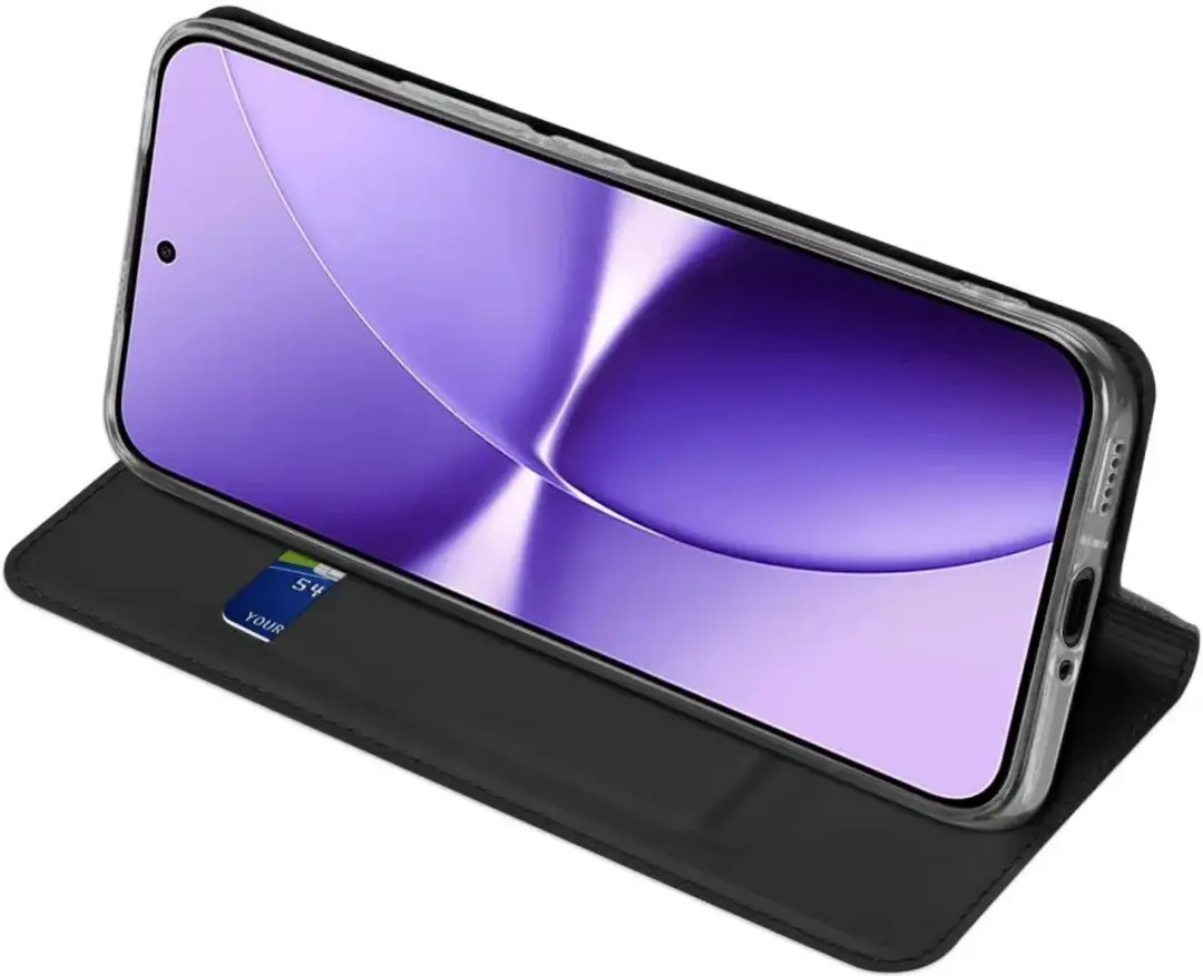 Dux Ducis Skin Pro Hoesje Xiaomi Poco X8 Pro Max - Zwart - afbeelding 5 van 6