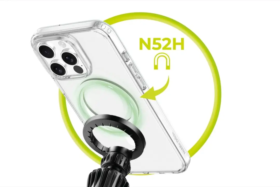 Mobile Origin MagSafe Hybrid Hoesje iPhone 16 Pro - Transparant - MPN 8594215996309