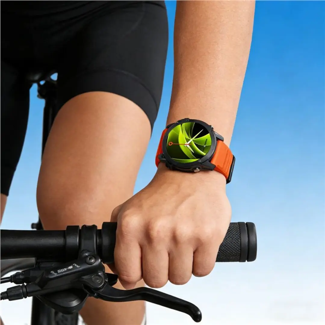Mobile Origin Easy Strap Horlogebandje 20mm - Oranje