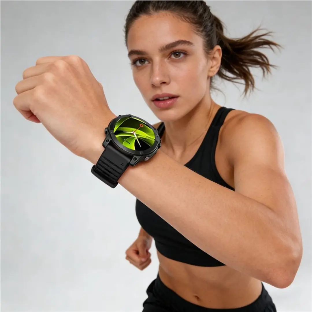 Mobile Origin Easy Strap Horlogebandje 20mm - Zwart