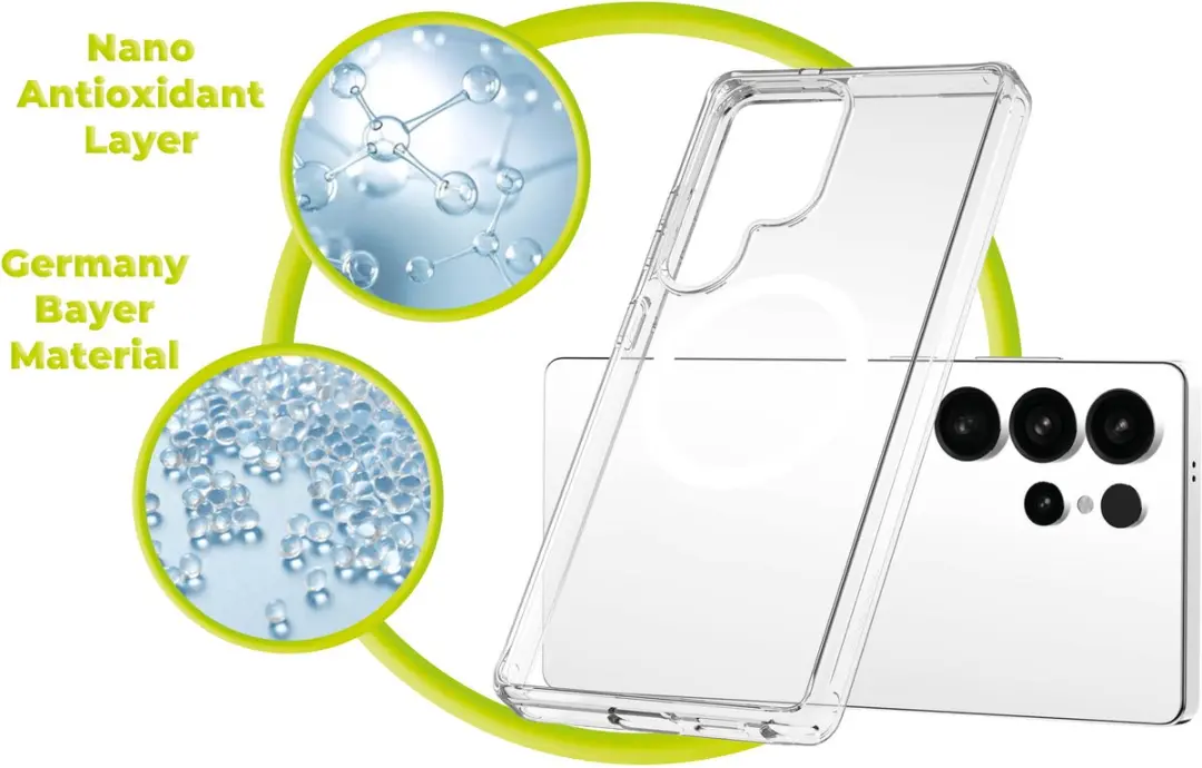 Mobile Origin Hoesje S25 Ultra Magsafe 8594215997177 - Transparent