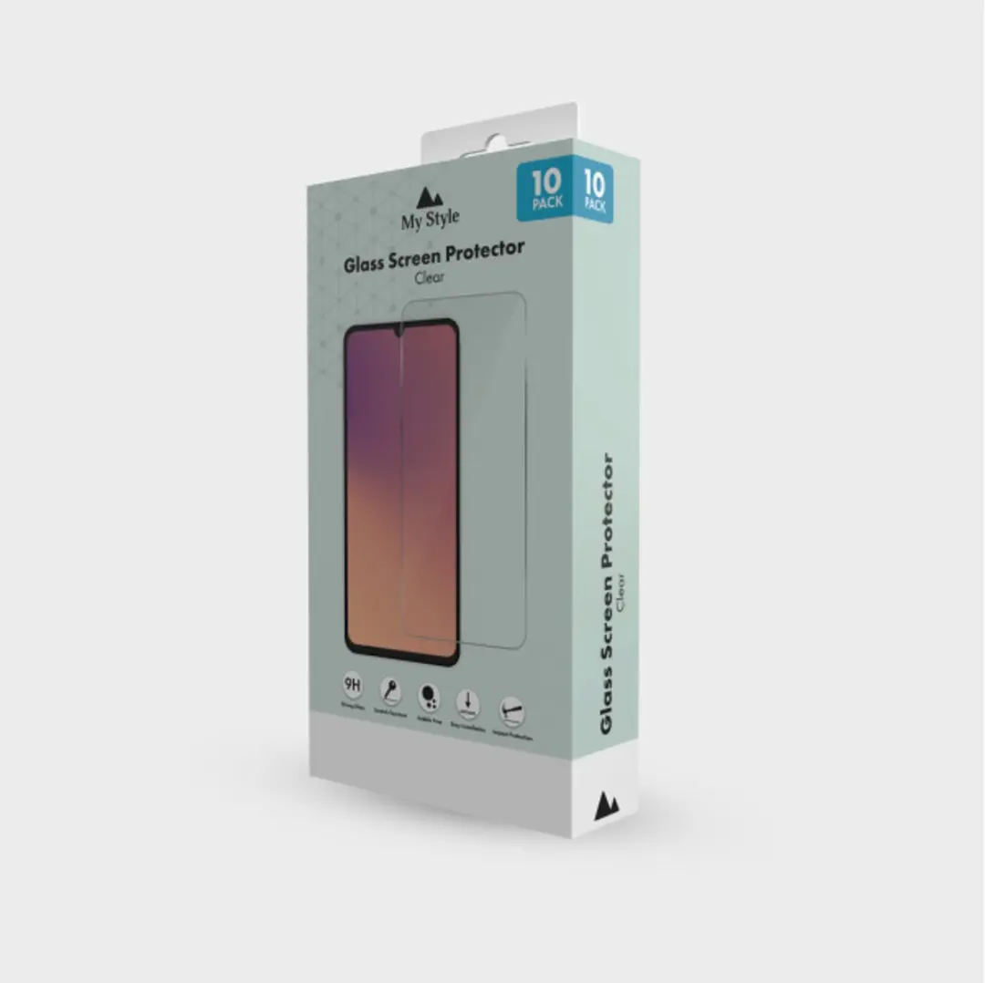 My Style Tempered Glass Screen Protector for Samsung Galaxy S25 FE 5G Clear (10-
