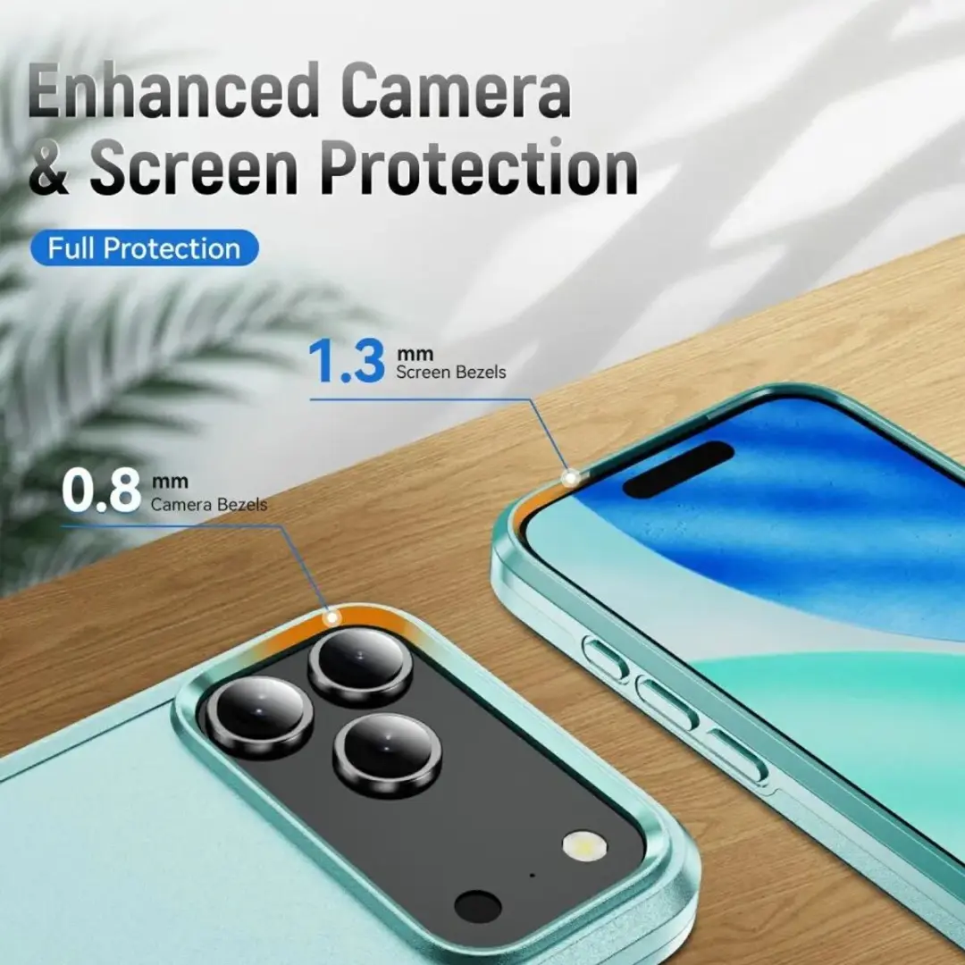 Selected Back Cover iPhone 18 Pro Rugged Hoesje - Groen - afbeelding 6 van 6