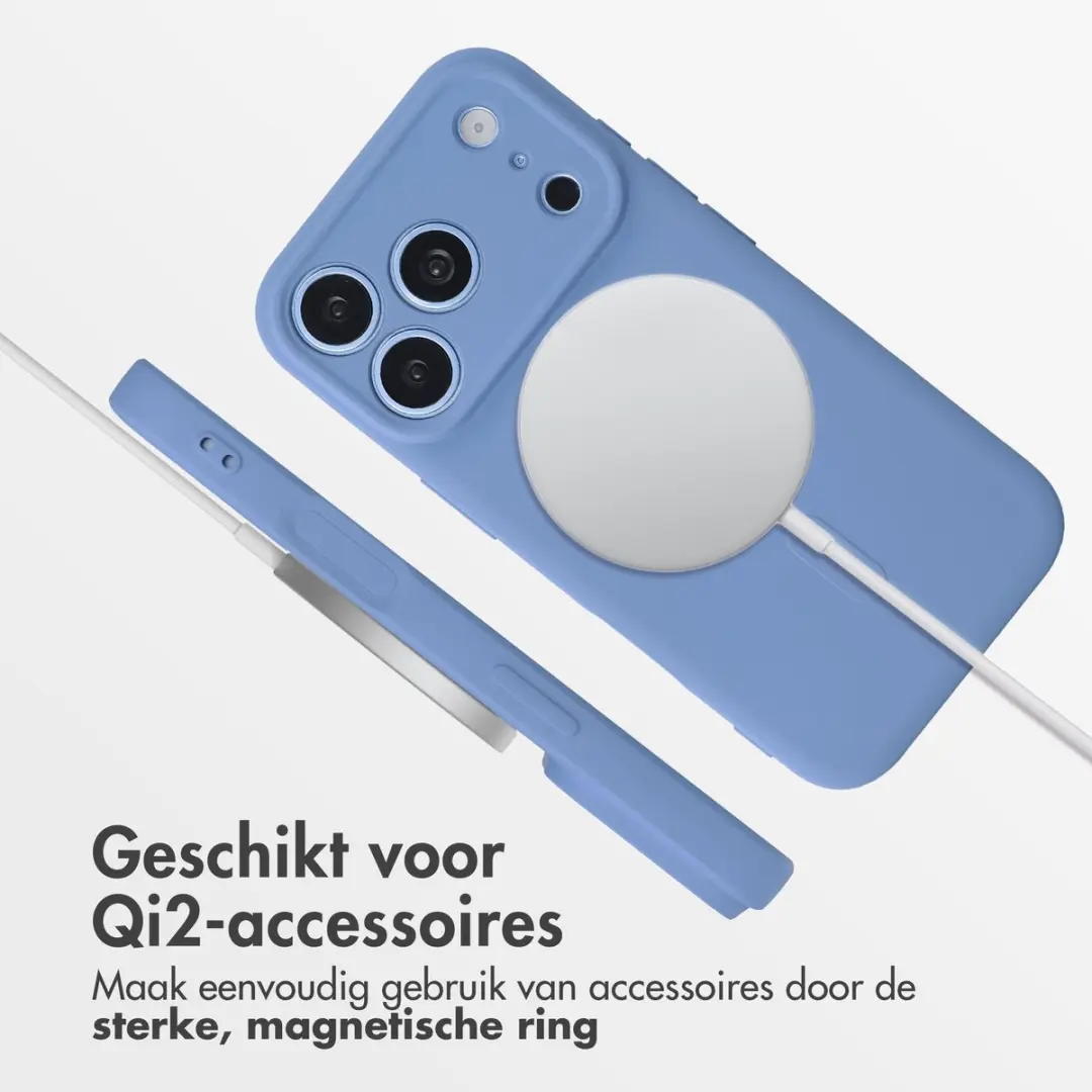 Imoshion Hoesje iPhone 18/17 Pro Max - MagSafe Blauw - afbeelding 2 van 6