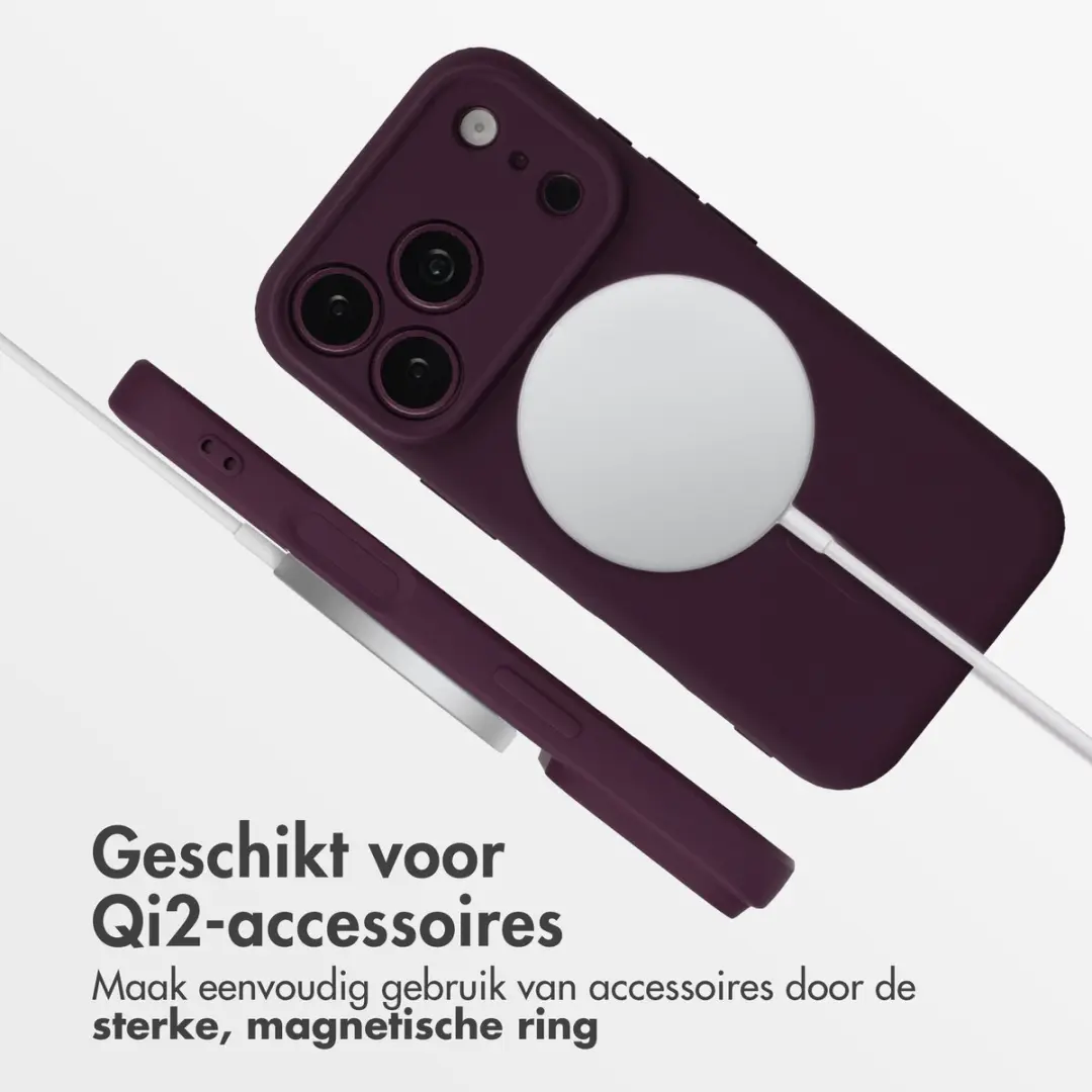 Imoshion Hoesje iPhone 18/17 Pro Max - Bordeaux MagSafe - afbeelding 2 van 6