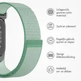 Imoshion Nylon Bandje Fitbit Air - Paars - afbeelding 2 van 5