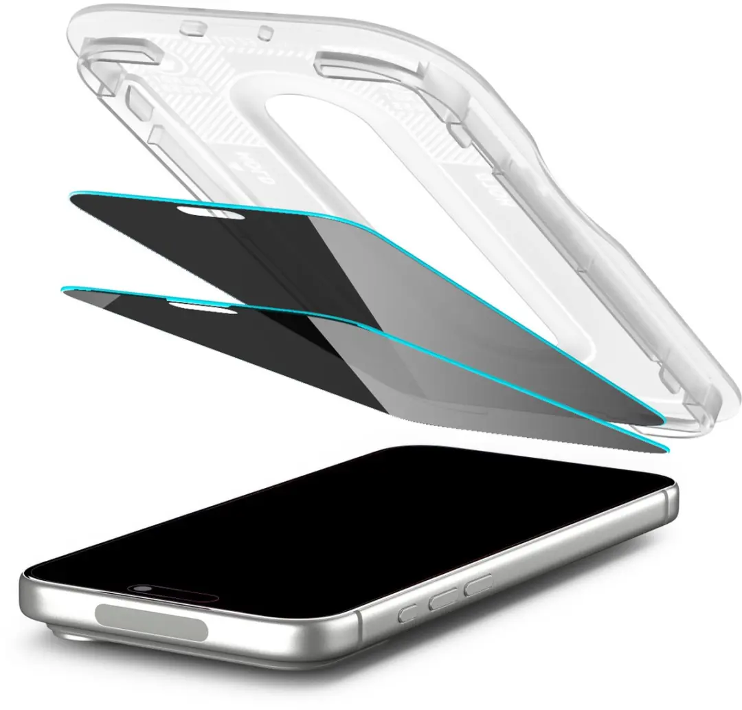 Spigen EZ Fit Pro HD Glas.tR iPhone 18 Pro Max - 9H - 2 Stuks - afbeelding 2 van 3