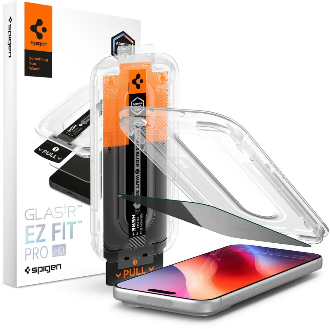 Spigen EZ Fit Pro HD Glas iPhone 18 Pro Max