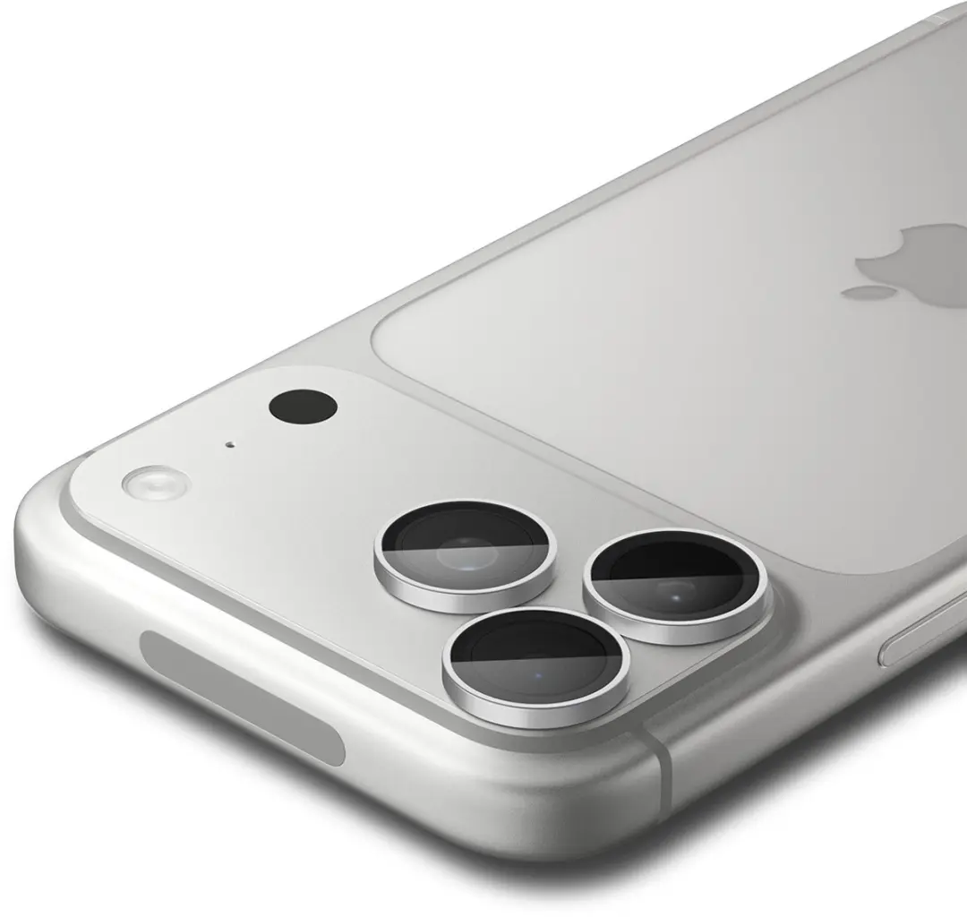 Spigen AGL12046 Camera Lens Protector - iPhone 18 Pro/Pro Max - 9H Glas - Zilver - 2 Stuks - afbeelding 5 van 6