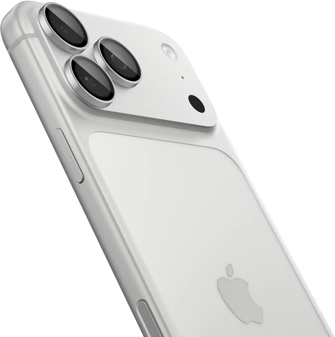 Spigen AGL12046 Camera Lens Protector - iPhone 18 Pro/Pro Max - 9H Glas - Zilver - 2 Stuks - afbeelding 3 van 6