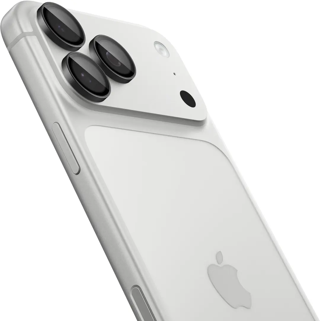 Spigen AGL12043 Camera Lens Protector - 9H Glas - Donker Grijs - 2 Stuks - afbeelding 5 van 6
