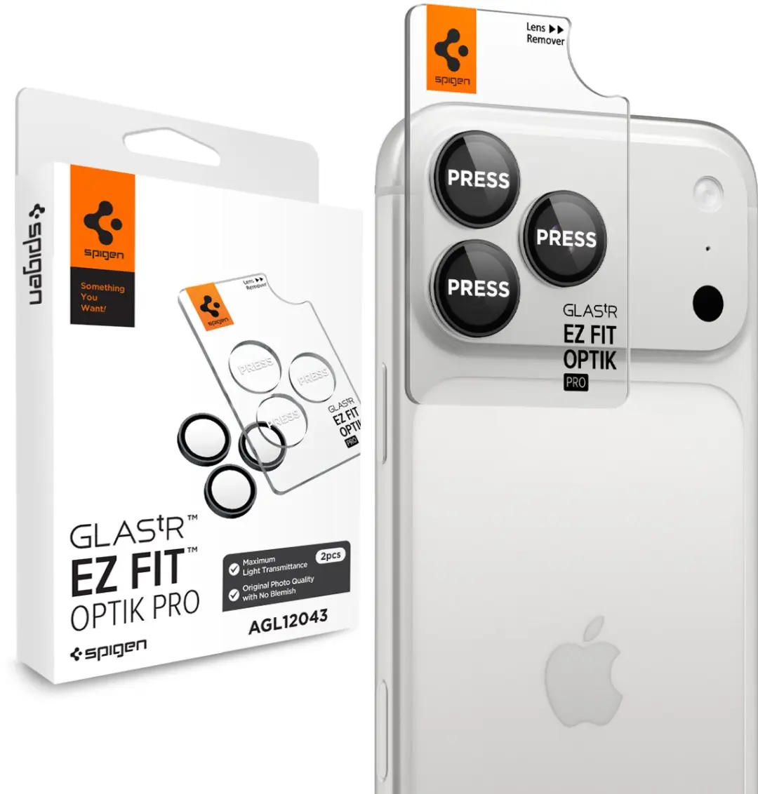 Spigen AGL12043 Camera Lens Protector