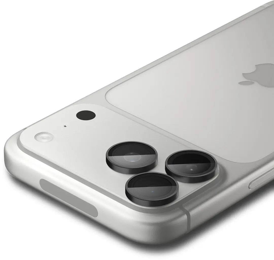 Spigen AGL12043 Camera Lens Protector - 9H Glas - Donker Grijs - 2 Stuks - afbeelding 3 van 6