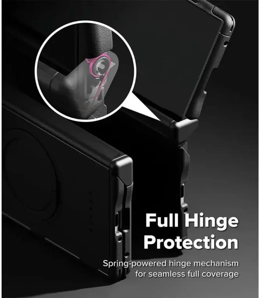 Ringke Hoesje Samsung Galaxy Z Fold8 Ultra - MagSafe - Rugged Zwart - afbeelding 6 van 6