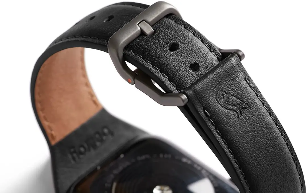 Bellroy Cassic Horlogeband Small 38-42mm - Apple Watch - Zwart - afbeelding 5 van 6