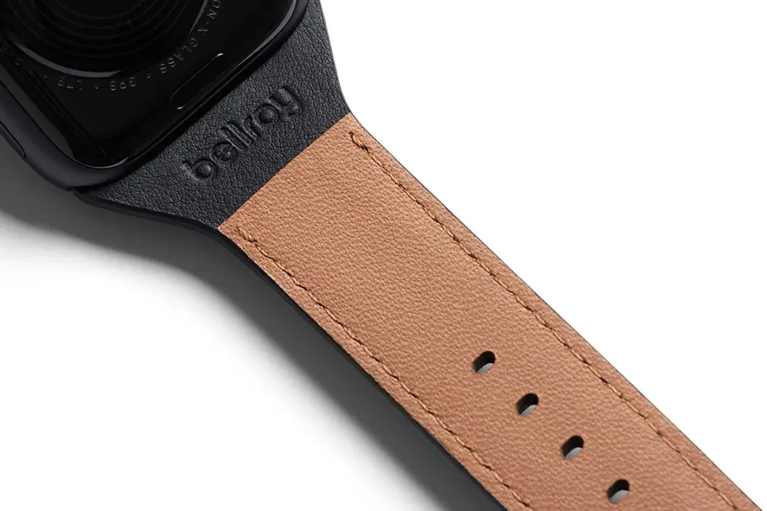 Bellroy Classic Horlogeband Large 44-49mm - Zwart - afbeelding 3 van 6