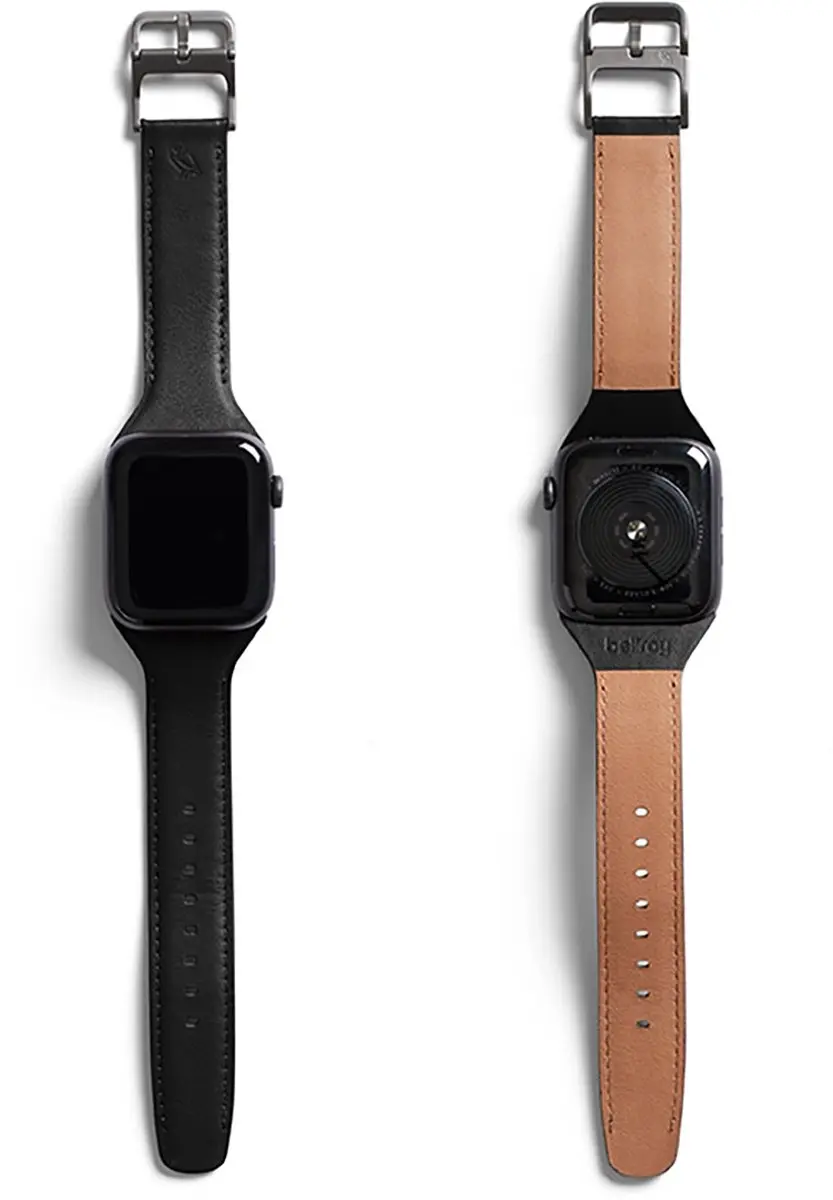 Bellroy Classic Horlogeband Large 44-49mm - Zwart - afbeelding 2 van 6