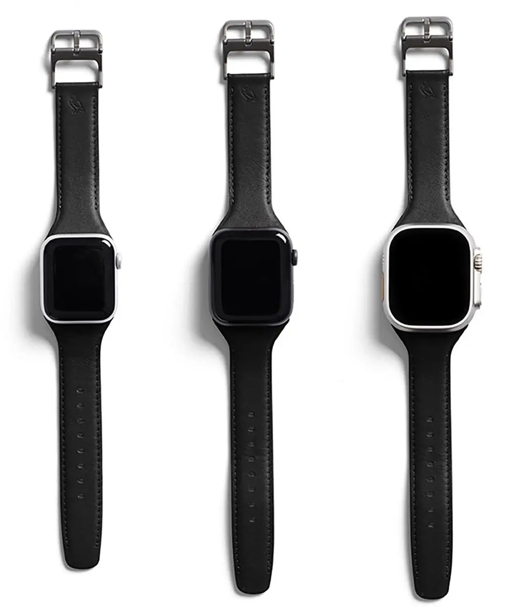 Bellroy Classic Horlogeband Large 44-49mm - Zwart - afbeelding 5 van 6