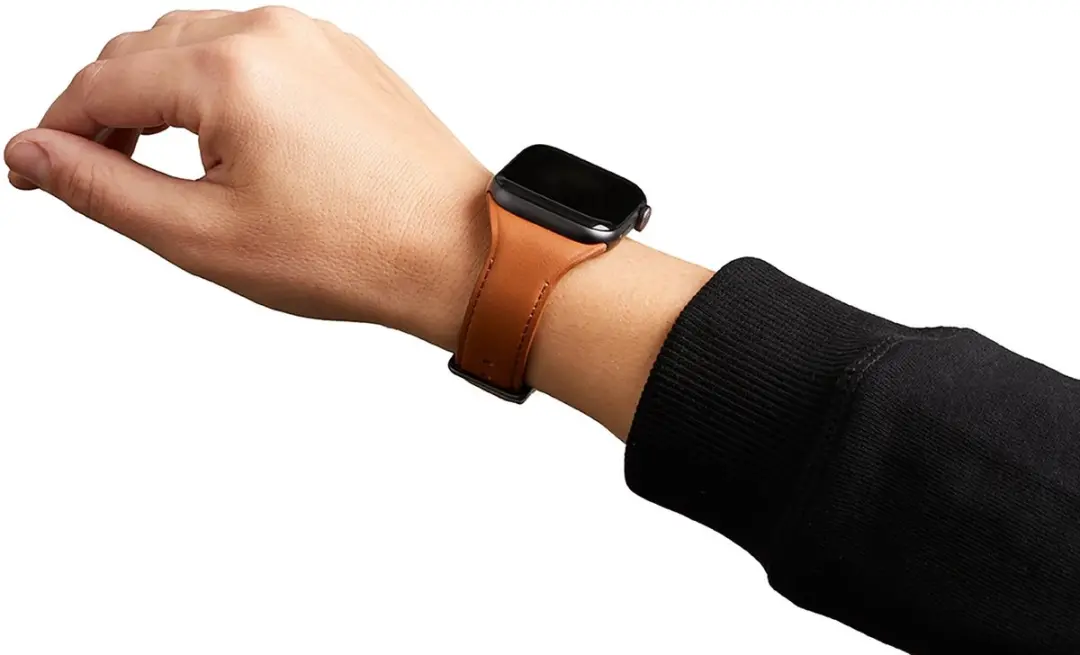 Bellroy Classic Horlogeband Large - Apple Watch 44-49mm - Oranje - afbeelding 6 van 6
