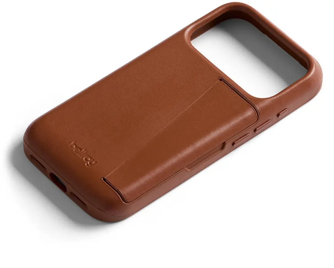Bellroy 3 Card Portemonnee Hoesje iPhone 17 Pro - Oranje - afbeelding 2 van 5