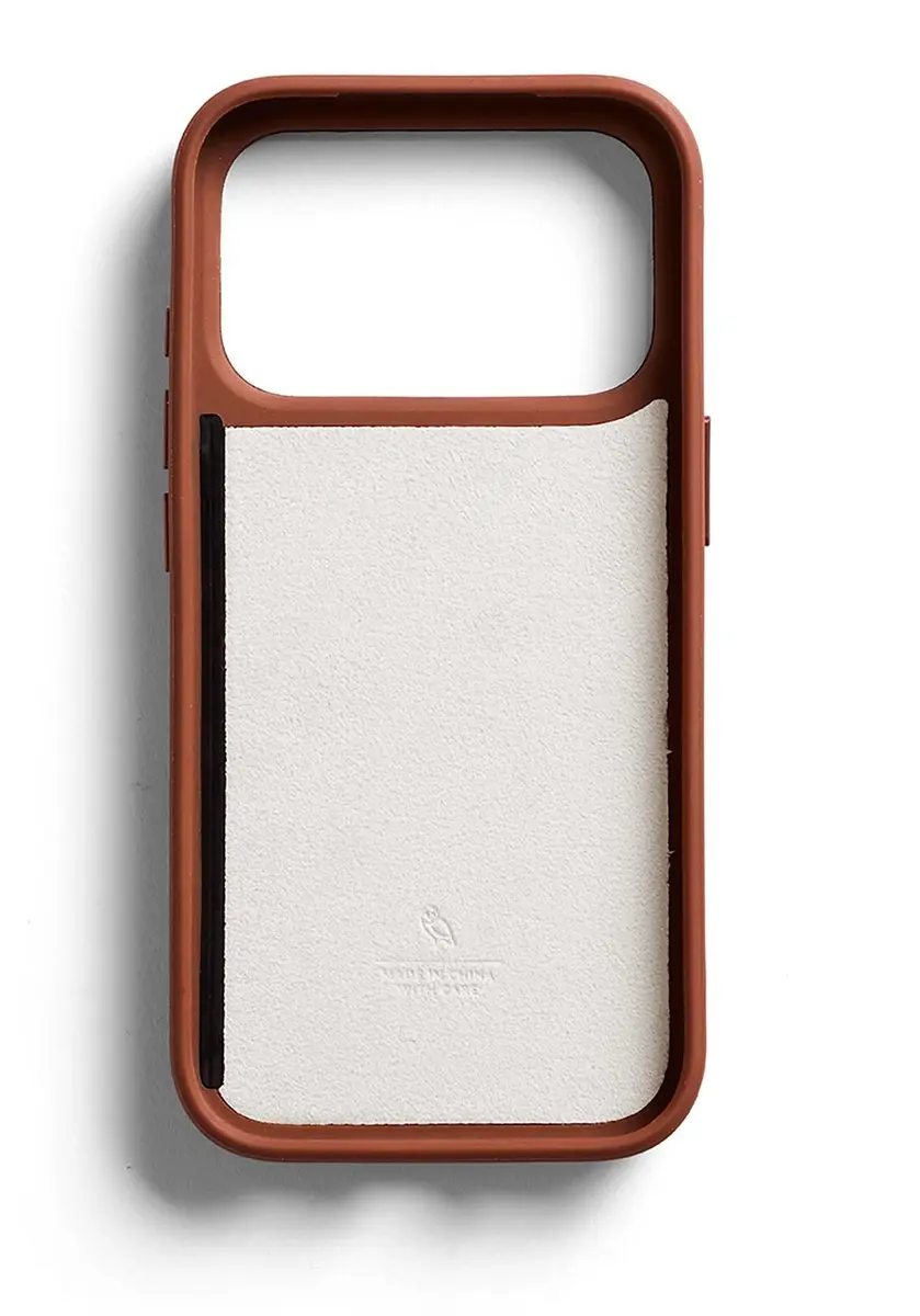 Bellroy 3 Card Portemonnee Hoesje iPhone 17 Pro - Oranje - afbeelding 4 van 5