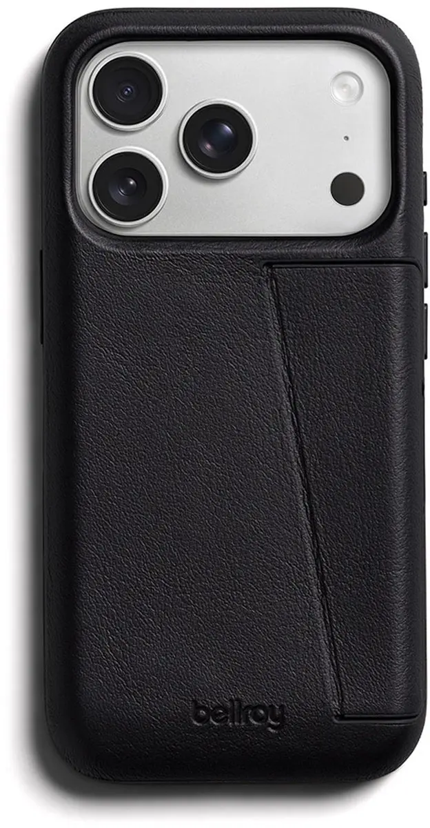 Bellroy Full Lederen 3 Card iPhone 18 Pro Portemonnee
