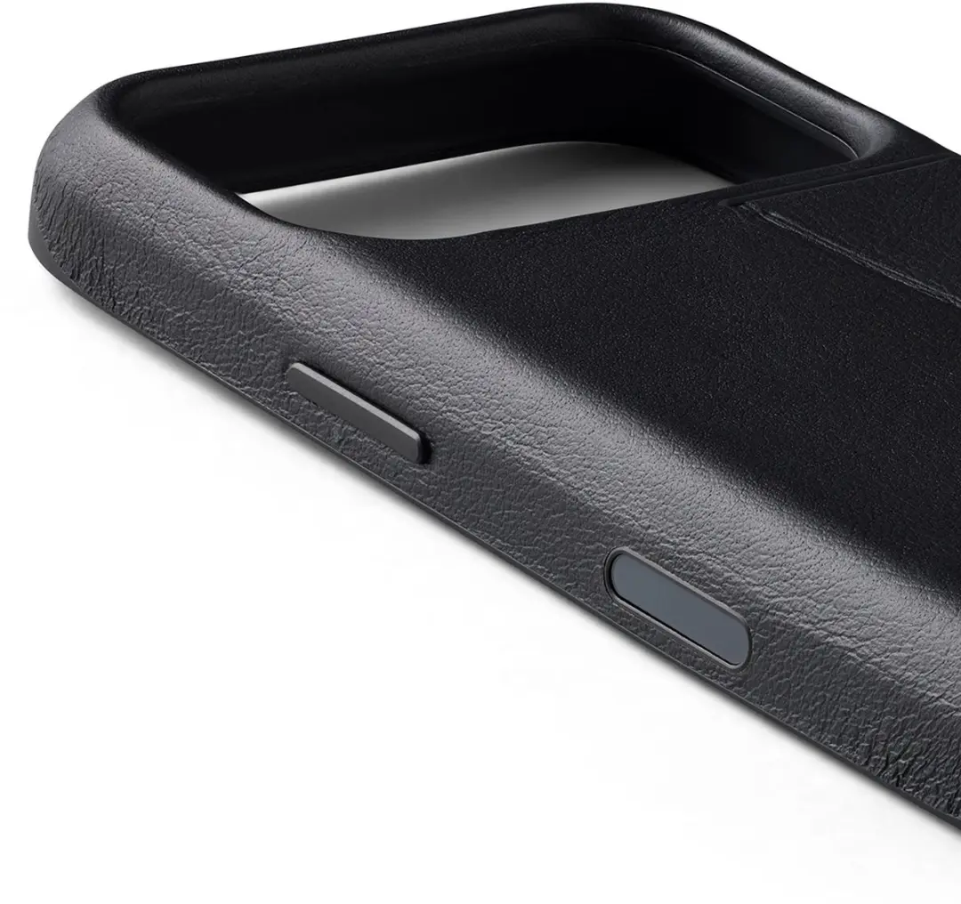 Bellroy Full Lederen 3 Card iPhone 18 Pro Portemonnee - Zwart - afbeelding 2 van 6
