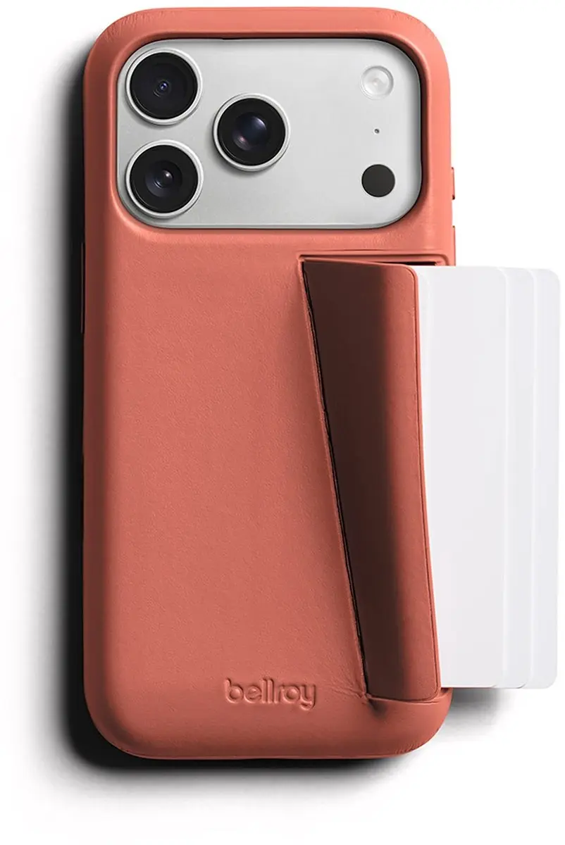 Bellroy Full Lederen 3 Card iPhone 18 Pro - Bruin - afbeelding 3 van 6