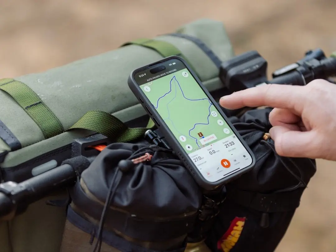 Quad Lock Fiets Telefoonhouder Stuurpendopbevestiging - Zwart - afbeelding 3 van 6