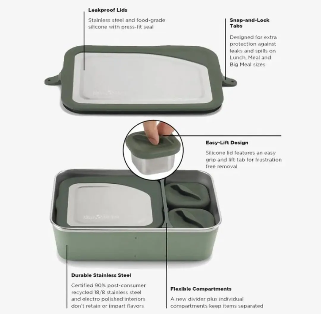 Klean Kanteen Big Meal Box 1626ml - Tofu