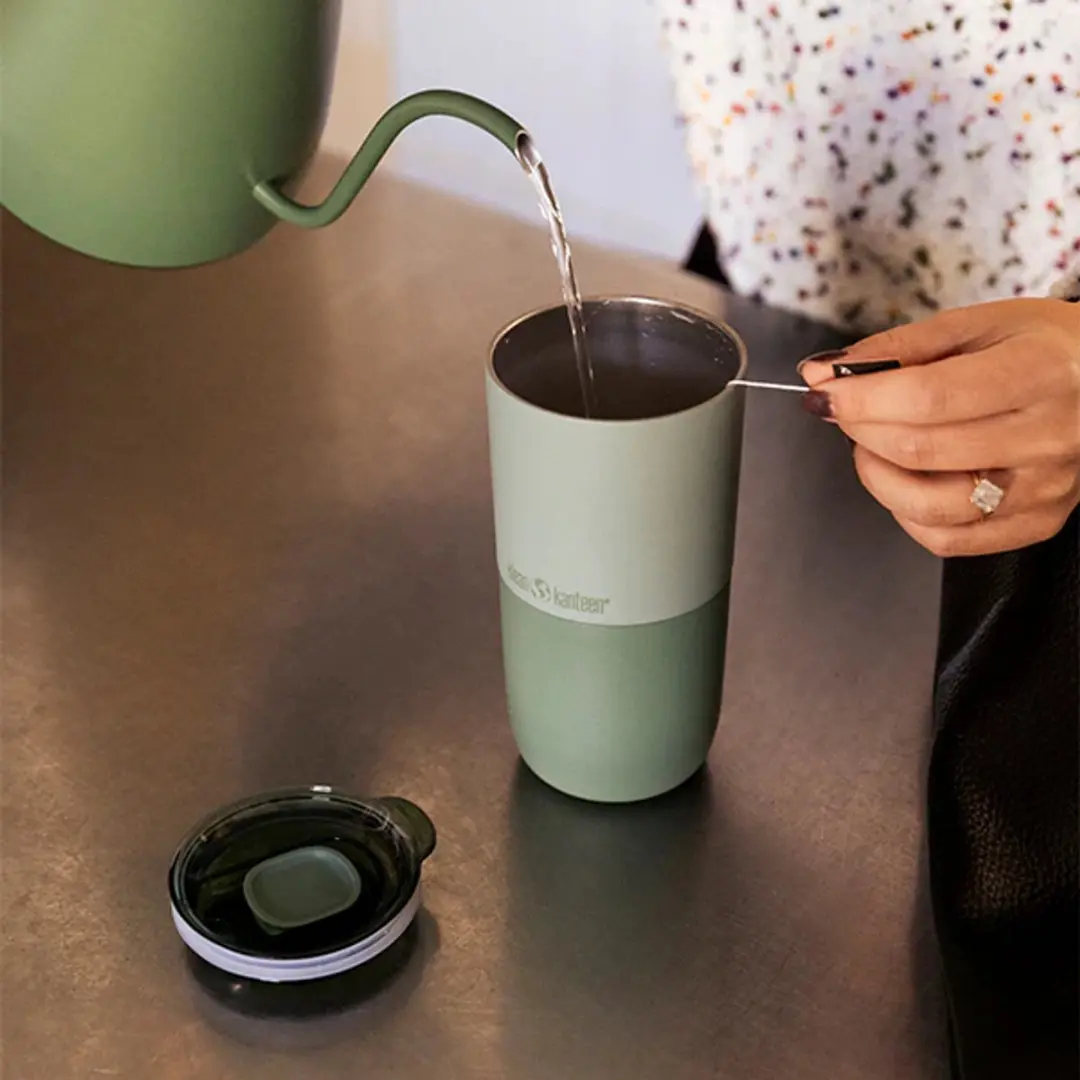 Klean Kanteen Rise Tumbler 473ml - Slide Lid - Brittany Blue