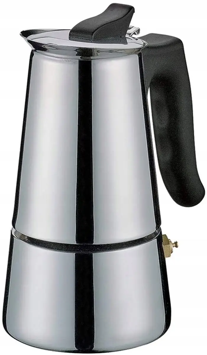 Cilio Adriana Espressokoffiezetter 4 Kopjes - Roestvrij Staal - afbeelding 3 van 3