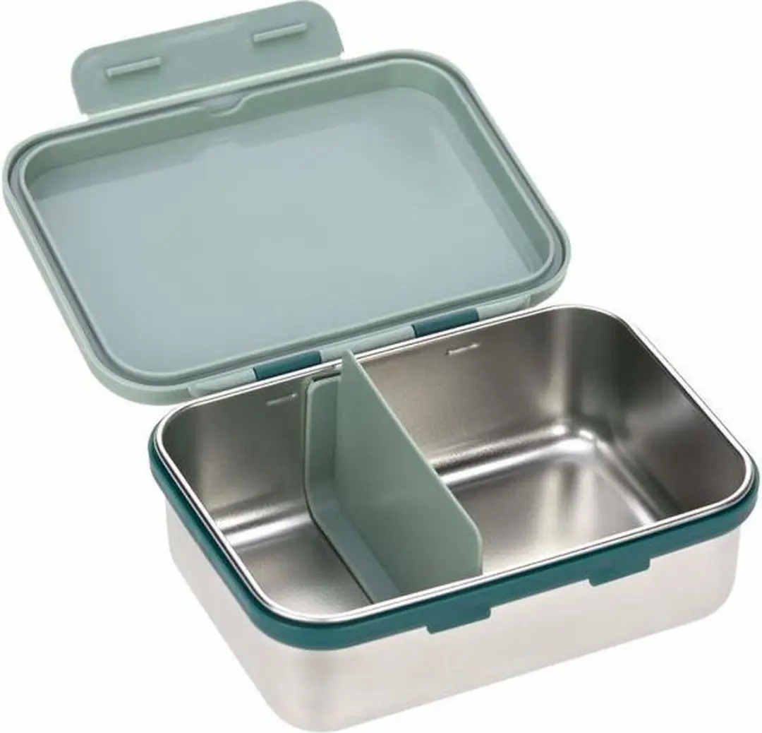 Lässig Adventure Bus Lunchbox 1.5L - Groen - 2 Vakken