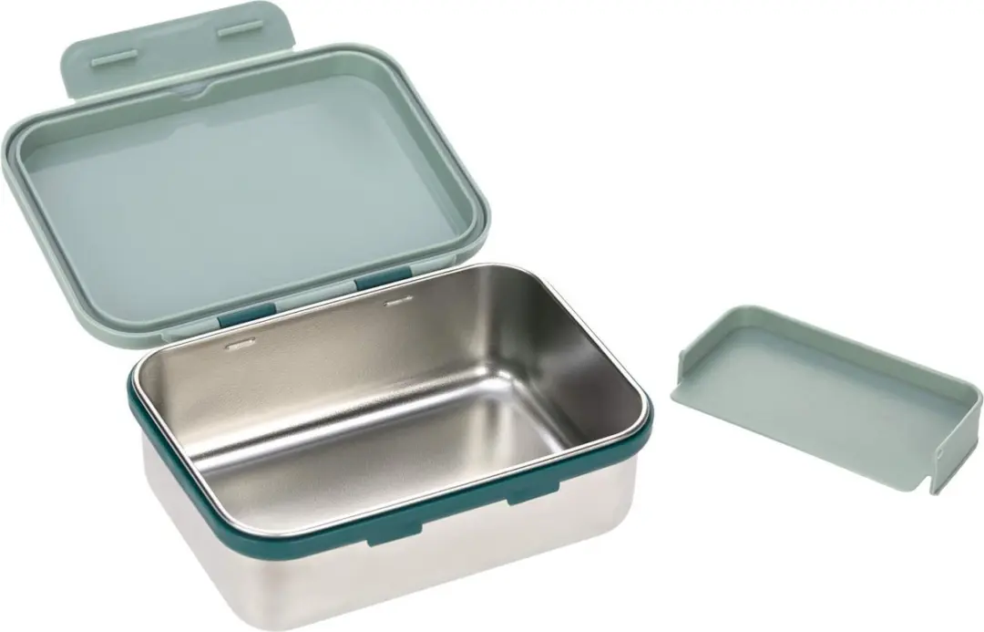 Lässig Adventure Bus Lunchbox 1.5L - Groen - 2 Vakken