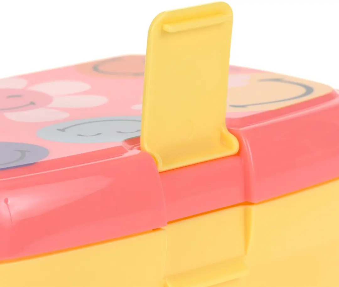 Lässig SmileyWorld Lunchbox - Dusty Rose