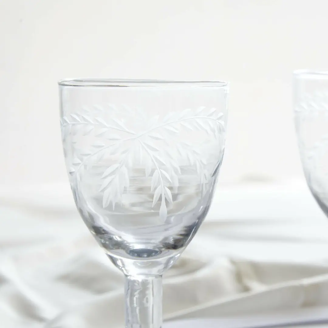 Loberon Glas Florineau - 6 Stuks Ø8.5cm Heldere Glazen - afbeelding 2 van 4