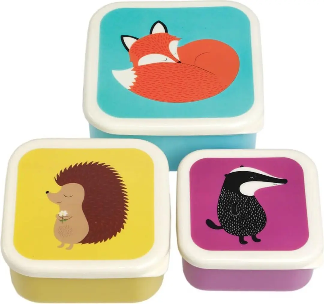Set van 3 doosjes Rusty the fox